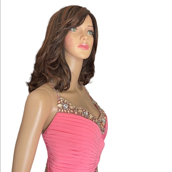Poly USA by Neblon Embellished Gown Dress size XXL - Picture 4 of 14